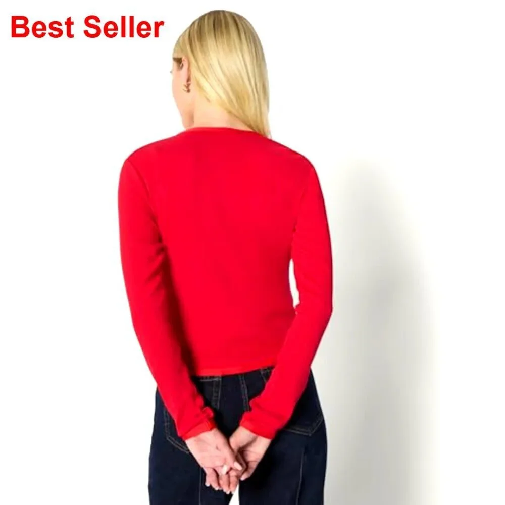 Slim Fit Ribbed Cardigan Cami Set Removable Straps Women's